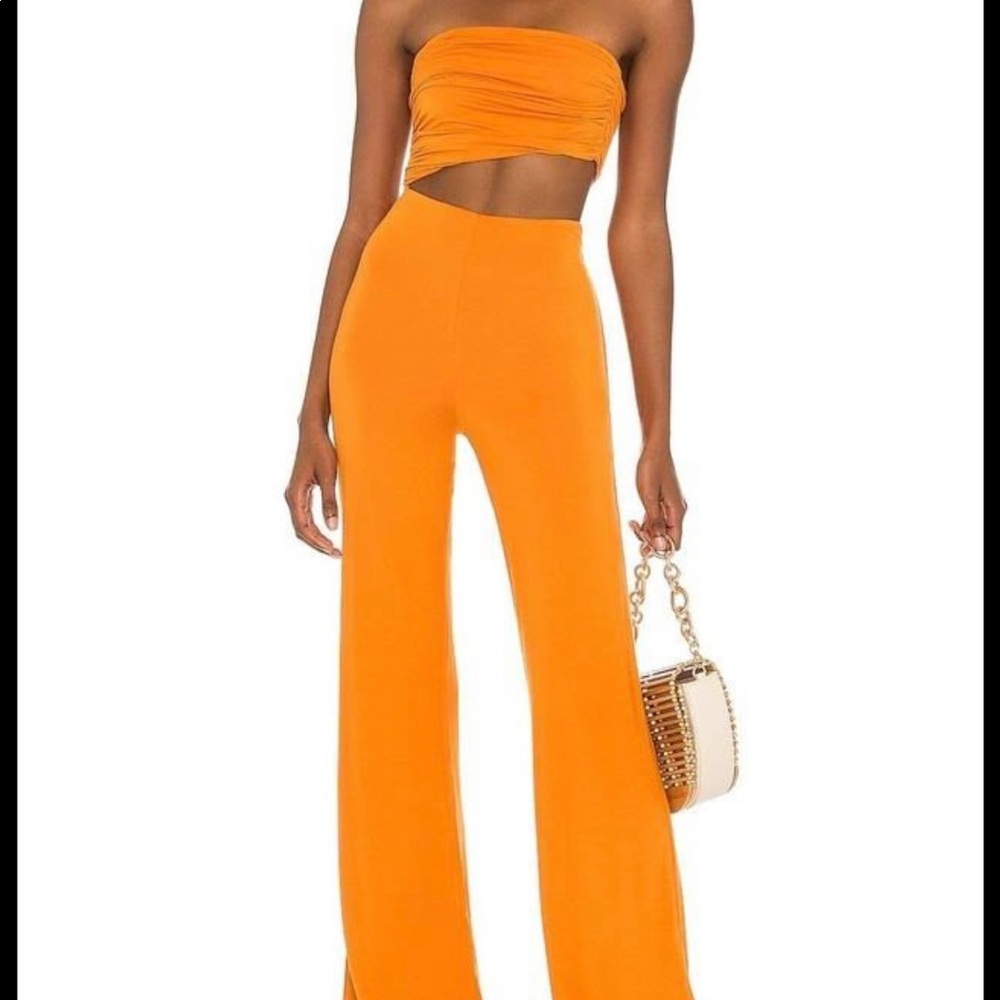Sofia Richie House of Harlow 1960 orange jumpsuit BNWT- size XXS